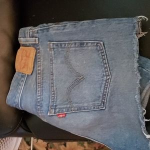 Levi's 501 shorts size 30 , daisy Fuentes tank size m, black/ grey size m,